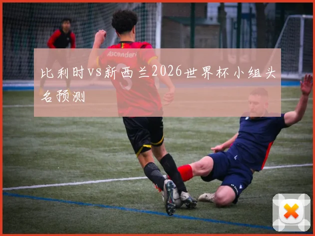 比利时vs新西兰2026世界杯小组头名预测